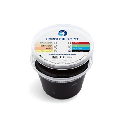 Obrázek terapie modelína 454 gramů (1 Pound) modelovací hmota síla odporu: extra pevná (černá)
