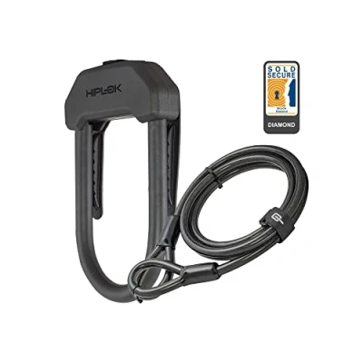 Obrázek Hiplok DX PLUS, Bügel &amp; Kabelschloss, Unisex