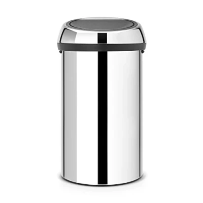 Obrázek Brabantia 60 litrů přenosný Touch Bin v Brilliant Steel