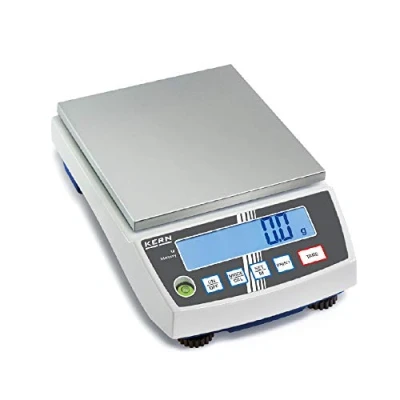 Obrázek KERN Přesná váha PCB 6000 1 (laboratorní váha, 150 x 170 mm, rozsah vážení max. g, čitelnost 0,1 reprodukovatelnost linearita 0,3 g)