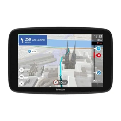 Obrázek TomTom GO Navigator Pkw Navi (extra großes 7 Zoll Display, Stauvermeidung Dank Traffic, Karten von Europa, Wi Fi Updates, Premium Services, einzigartige Magnethalterung)