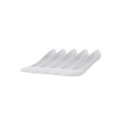 Obrázek Urban Classics Invisible Socks 5 PACK Sportovní ponožky, Muži, Velikost: 47 50, White