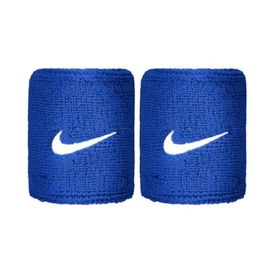 Obrázek Nike Swoosh Náramky královská modrá / bílá, 2 ks