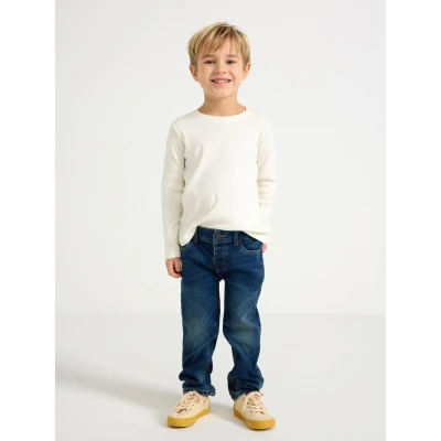 Obrázek Lindex Džíny Straight Fit pro děti, Velikost: 104, Dark denim