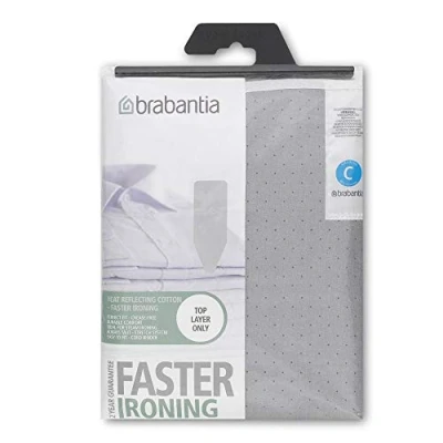 Obrázek Brabantia 136702 bavlněný potah 124 x 45 cm s kovovou vrstvou a 2mm pěnovou hmotou