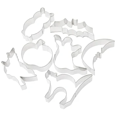 Obrázek IBILI Sada 7 CORTAPASTAS Halloween ESTAÑADOS, Stainless Steel