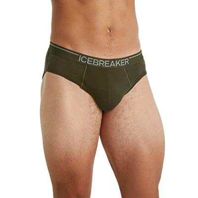 Obrázek Icebreaker Merino Anatomica Briefs BLACK/MONSOON Kalhotky Loden, Muži, Velikost: Medium, Loden
