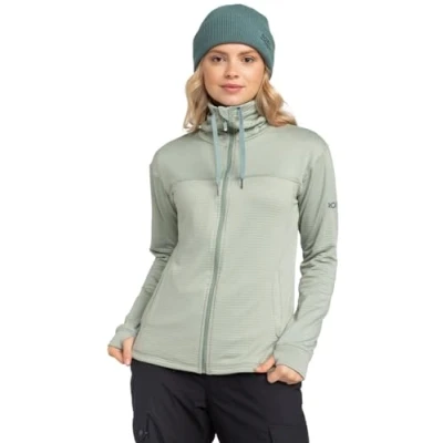 Obrázek Roxy Vertere FULL ZIP Fleecová bunda, Ženy, Velikost: Large, Green