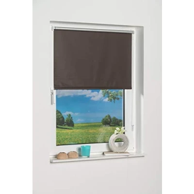 Obrázek K home zatemňovací roleta, polyester, hnědá, 90 x 150 cm