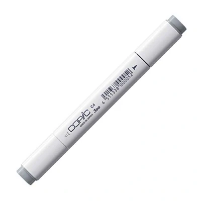 Obrázek COPIC Classic Marker typ C 4, cool gray No. profesionální popisovač layoutu, se širokou a jemnou špičkou