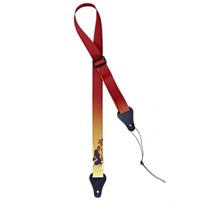 Obrázek Ortega Guitars Nastavitelný popruh na ukulele Nylon Straps Series palm island (OUS PALM)