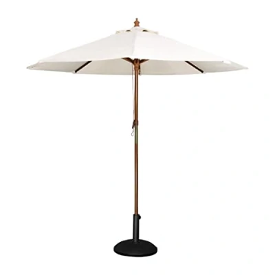 Obrázek Bolero runder Sonnenschirm creme 3m, 2520(H) x 3000(Ø)mm