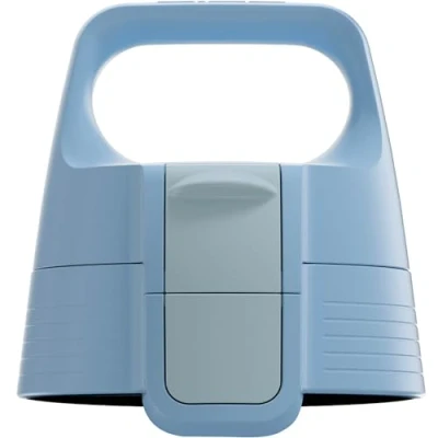 Obrázek SIGG WMB ONE Top 2 Water Blue uzávěr (One Size), náhradní díl láhev na pití, jednoruční a bezpečný proti vytečení