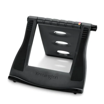 Obrázek Kensington Přenosný ergonomický stojan na notebook Easy Riser, pro přístroje 12 palců 17 palců, nastavitelná výška se systémem SmartFit, lepší chlazení a cirkulaci vzduchu, šedá, 60112