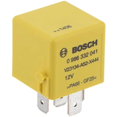 Obrázek Bosch 0986332041 Mini relé 12 V 40 A, IP5K4, provozní teplota C až 85 C, střídavé relé, 5pinové