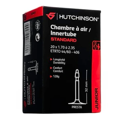 Obrázek Hutchinson Unisex duše na kolo pro dospělé 1832011000 jízdní kolo, černé, 20 palců