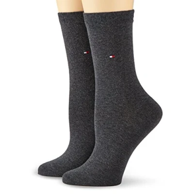 Obrázek Tommy Hilfiger Dámské ponožky Classic (balení 2 ks), Šedá