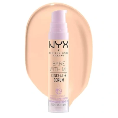 Obrázek NYX Professional Makeup krycí sérum s přírodním povrchem a střední silou, Bare With Me Concealer sérum, Fair, 9,6 ml