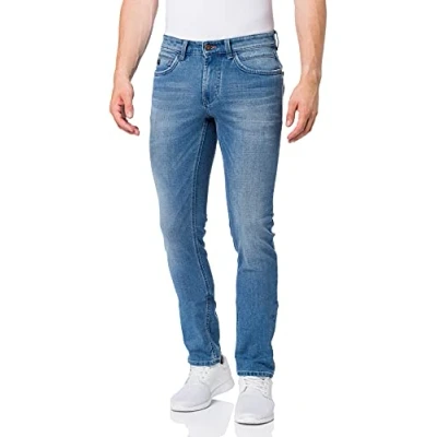 Obrázek Hattric Pánské Cross Denim Harris Straight Jeans, Modrá (Light Blue 41)