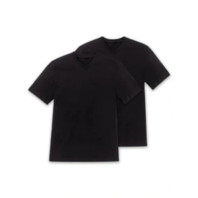 Obrázek Schiesser American Vneck MPACK:2 Pyžamový top, Muži, Velikost: Large, Black