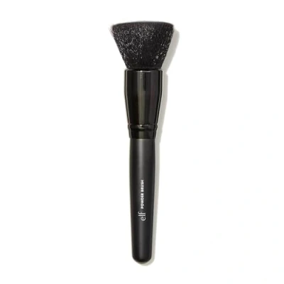 Obrázek e.l.f. Powder Brush, Veganes Make up Werkzeug, Konturiert Und Modelliert Professionell, Für Nasse Trockene Produkte, Vegan &amp; Tierversuchsfrei