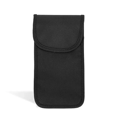 Obrázek ECENCE 1x ochranné pouzdro na mobil RFID Smartphone Keyless Go ochrana No Signal Funk Stop Blocker černé Anti Tracking