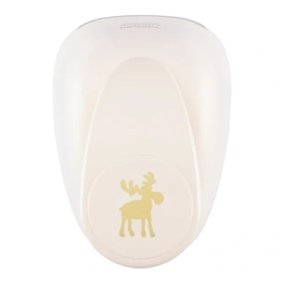 Obrázek Vaessen Creative 21439 025 Motivstanzer Groß Rentier, Super Jumbo Stanzer Motivlocher Ausstanzung 7,5 cm Weit, Metall, Purple, 4.6 x 6.8