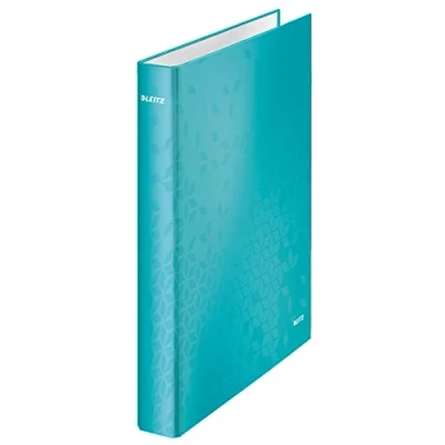 Obrázek Leitz 42410051 kroužkový pořadač wow, A4, PP, 2 kroužky, 25 cm, ledově modrá