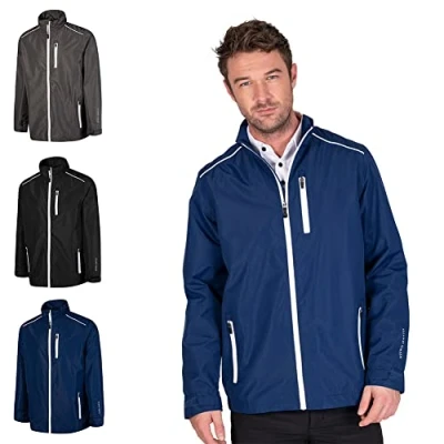 Obrázek Ostrov zelená pánská nepromokavá bunda Golf Full Zip