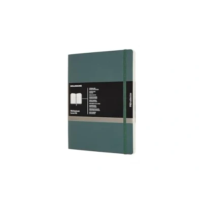 Obrázek Moleskine Profesionální Xlarge poznámkový blok (Soft Cover) lesní zelená