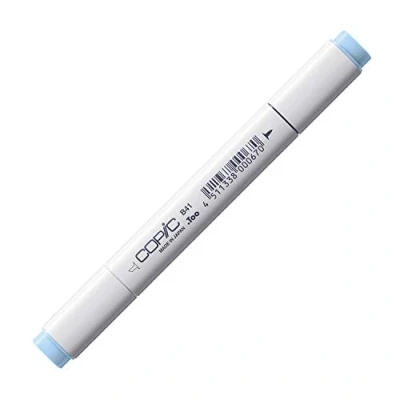 Obrázek COPIC Classic Marker Typ B 41, Powder Blue, profesionální zvýrazňovač rozvržení, se širokou a jemnou špičkou