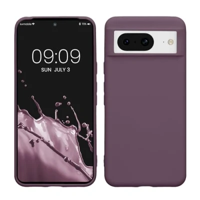 Obrázek kwmobile pouzdro kompatibilní s Google Pixel 8 měkké TPU silikonové vhodné pro bezdrátové nabíjení světlá duhovka
