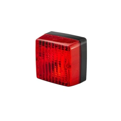 Obrázek HELLA Koncové mlhové světlo halogen 12V montáž barva skel světla: červená zástrčka: Plochá zástrčka pravá/levá 2NE 003 315 011