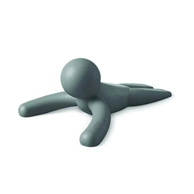 Obrázek Umbra Buddy dveřní zarážka, termoplastický elastomer, šedá, 15 x 10, 5 5, 7 cm, 2, antracitová