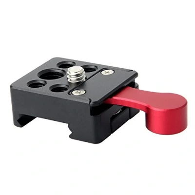Obrázek NICEYRIG NATO Rail Lock svorka s úrovní Quick Release pro monitor LED světelný mikrofon