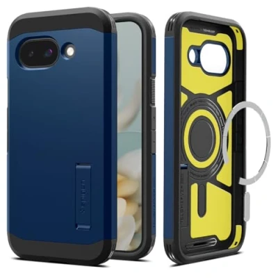 Obrázek Spigen Tough Armor(AI) MagFit pouzdro pro Google Pixel 9a, kompatibilní s MagSafe Navy Blue