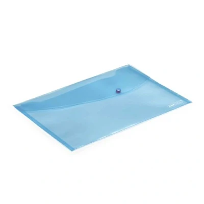 Obrázek Rapesco 0691 Desky na dokumenty s patentkou, A4+ / Foolscap, transparentní, pastelově modrá, 5 kusů