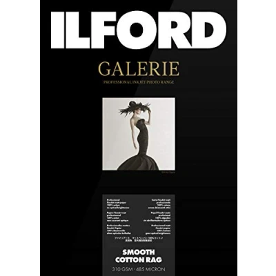 Obrázek ILFORD GALERIE Prestige Smooth Cotton Rag 310 gsm A4 210 mm x 297 25 listů