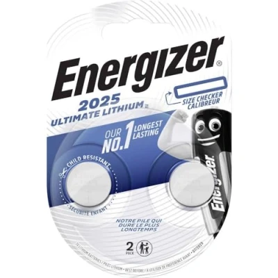 Obrázek Energizer E301319400 speciální baterie / Lithium CR Typ 2025 2 kusy chrom