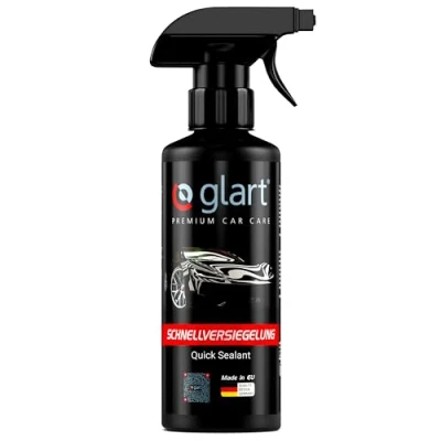 Obrázek Glart 45SV auto lak rychlé utěsnění 500 ml pro péči o auto, motocykl, obytný vůz, jízdní kolo, vytváří hloubkový lesk, odstraňuje lehké nečistoty při úpravě, jednoduché použití