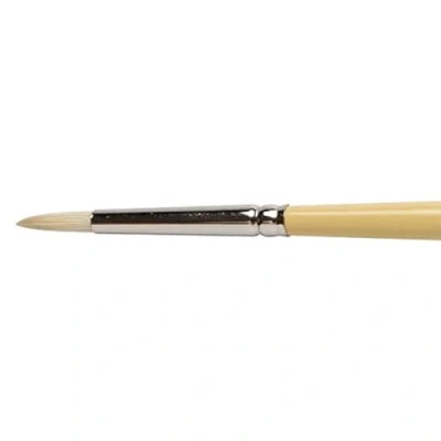 Obrázek Winsor &amp; Newton 5869002 Umělec Chunking Prasečí štětiny štětec na olejové barvy, vysoká absorpce barev, rovnoměrné vyzařování barev kulatý č. 2, dlouhá rukojeť