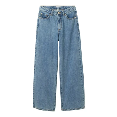 Obrázek TOM Tailor WIDE LEG Široké džíny pro děti, Velikost: 128, Mid stone bright blue denim