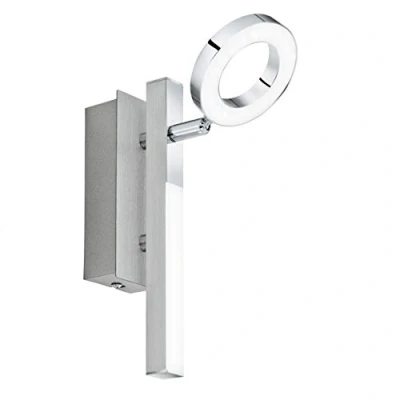 Obrázek EGLO LED nástěnná lampa Cardillo, nástěnné svítidlo, svítidlo z hliníku, kovu a plastu, do obývacího pokoje v chromu, chodby teplá bílá