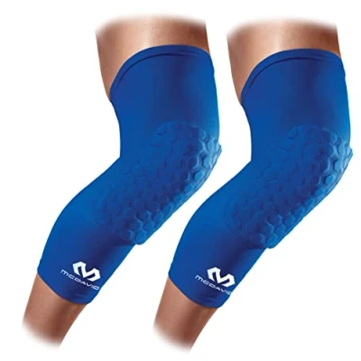 Obrázek McDavid 6446R kompresní manžeta na koleno Hexpad Unisex dospělí chránič kolen Zabraňuje poranění nárazů Velmi elastická Basketbalová kolenní rukáv