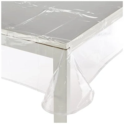 Obrázek Soleil d&#039;ocre Nappe čtverec transparentní 180x180 KRISTALL, PVC, cm