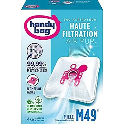 Obrázek pouzdro Bag M49 sáčků do vysavače pro Miele s 227I 240I, 269I 282I, 400i, 600I, 800