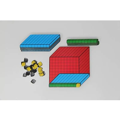 Obrázek WISSNER 30601 aktiv lernen Dienes Dezimal Rechensatz magnetisch 54 Teile MAG Pap