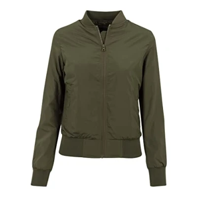 Obrázek Urban Classics Bomber bunda, Ženy, Velikost: Large, Darkolive