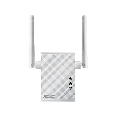 Obrázek Asus Repeater RP N12 (Wi Fi 4 N300, rozšíření dosahu přes WLAN, Power spínač, 2 externí antény, ovládání aplikací)