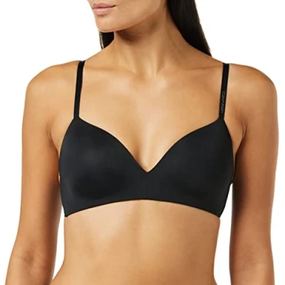 Obrázek Calvin Klein Dámská podprsenka Demi Plunge, černá (Black)